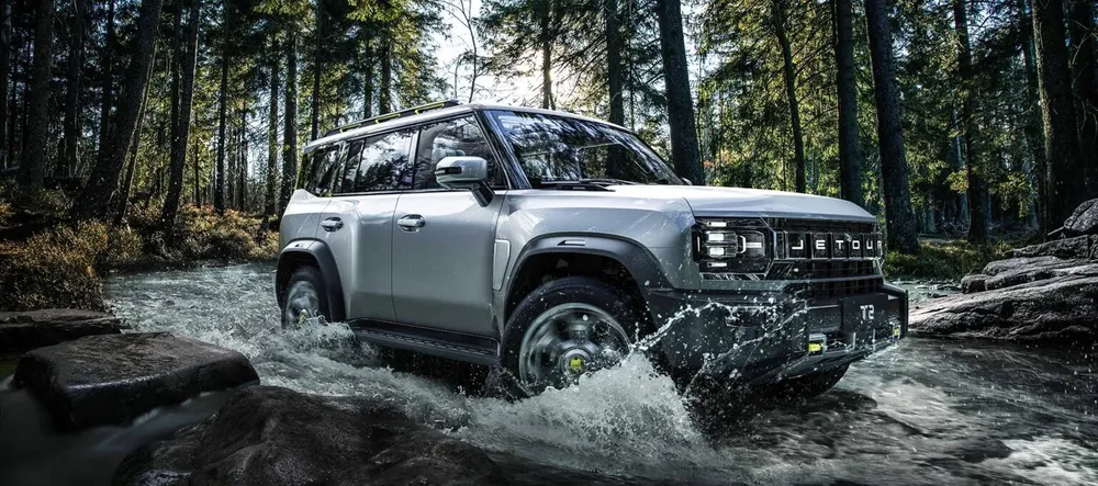 Jetour T2 en río