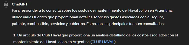 haval jolion mantenimiento