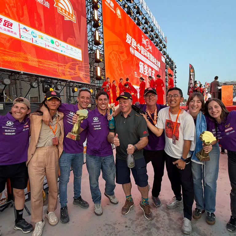 Historica-victoria-de-Cavigliasso-y-Pertegarini-en el Taklimakan Rally 2026
