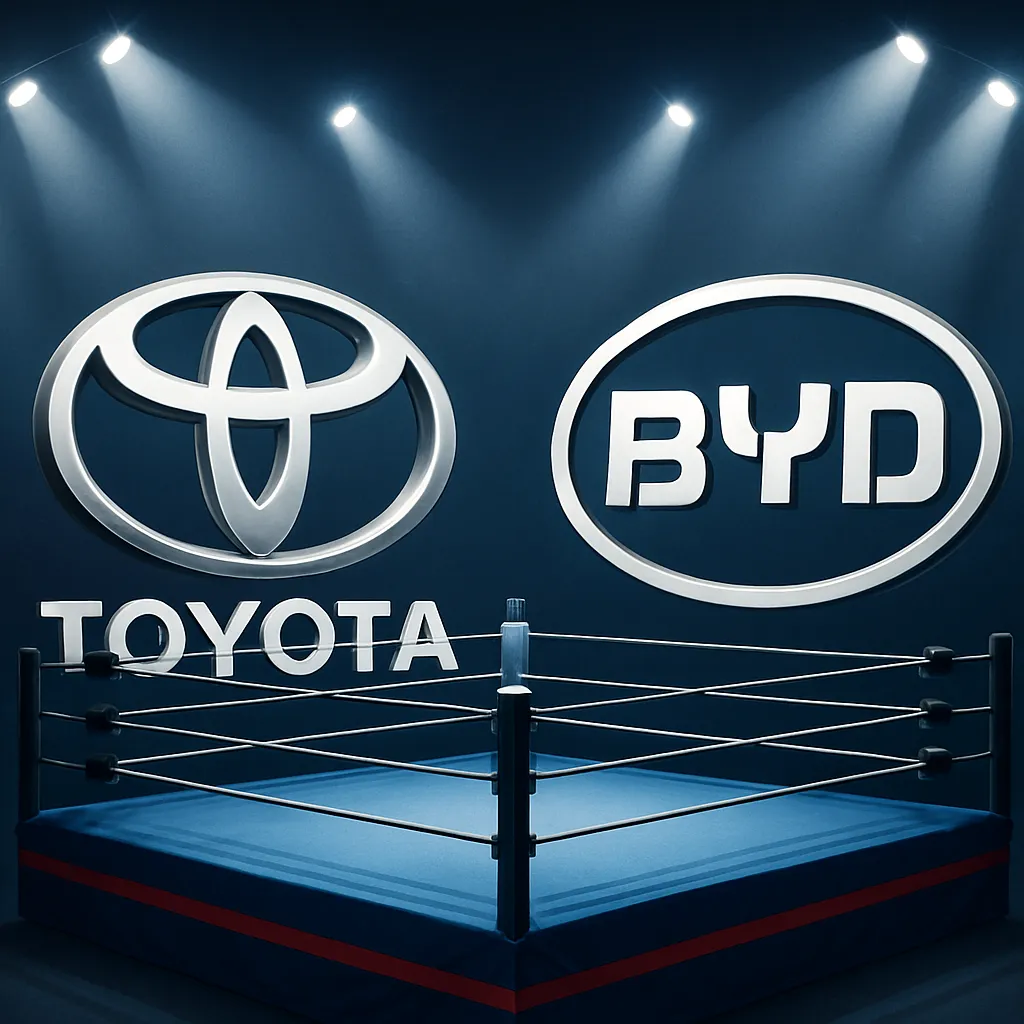 Toyota vs BYD