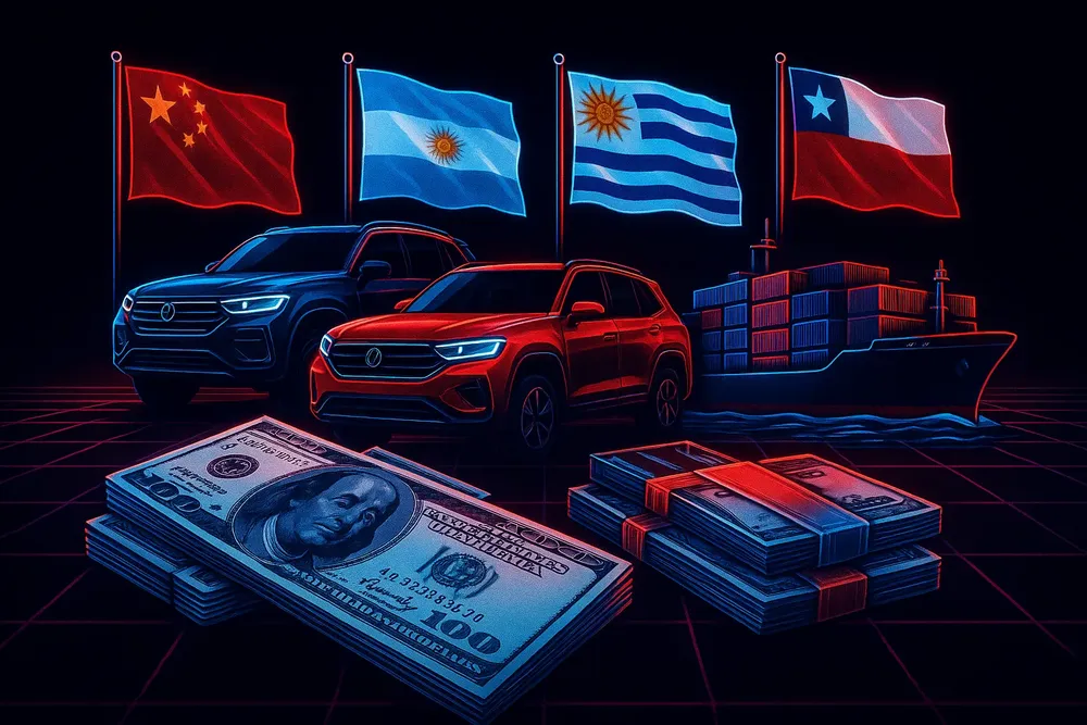 Calculo de valor de vehículo importado en Argentina