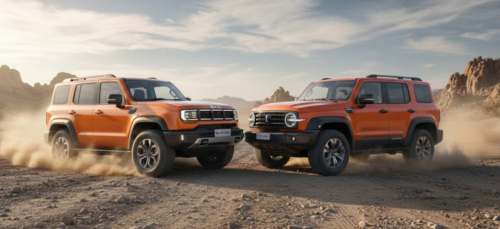 BJ40 Pro Vs Tank 300