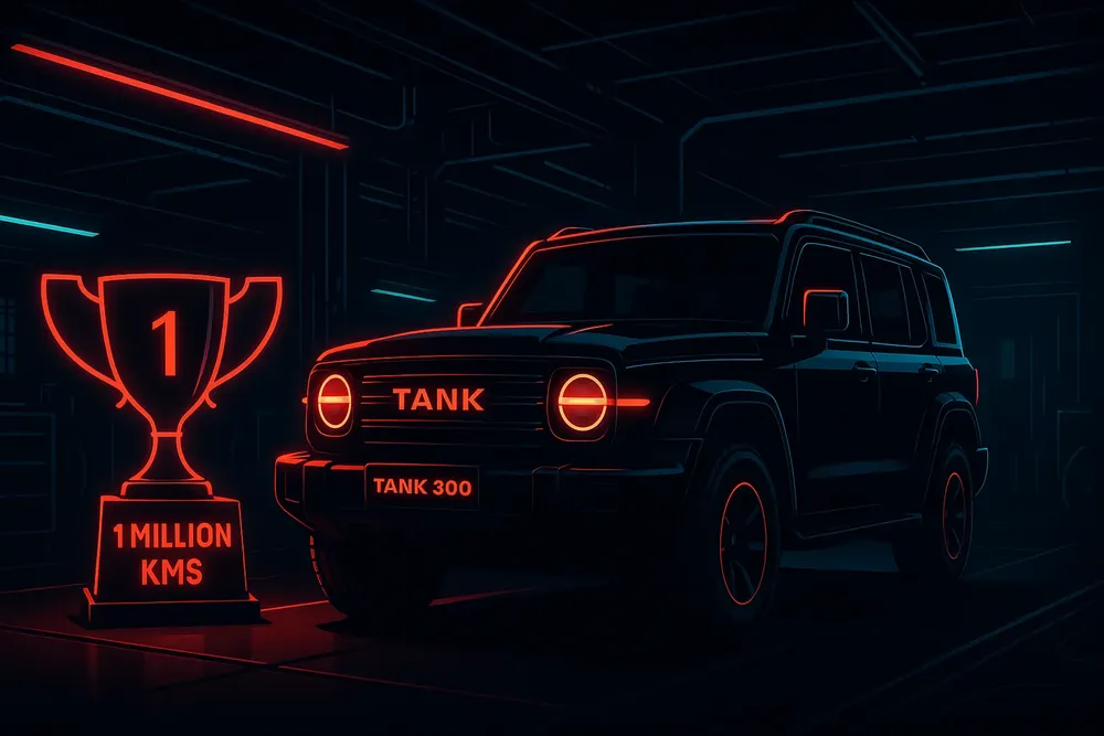 Tank 300 - 1 millón de Km de garantía