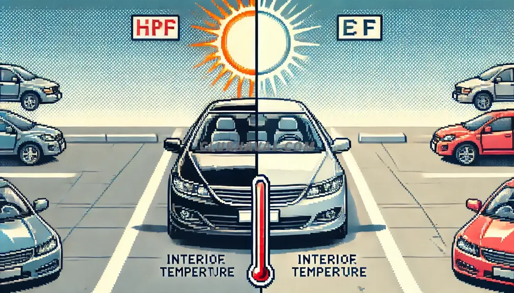 temperatura de color en autos