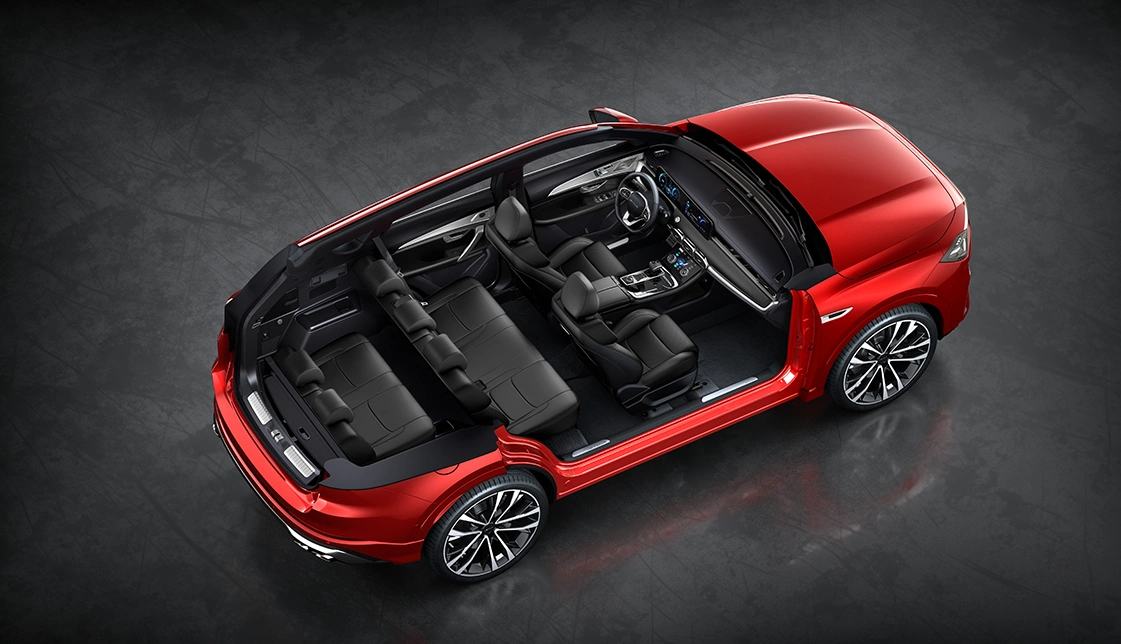 Top-down view without roof-7seats (1)