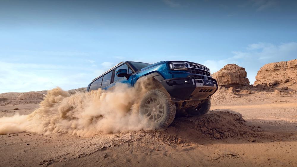 Jetour G700 en terreno off-road