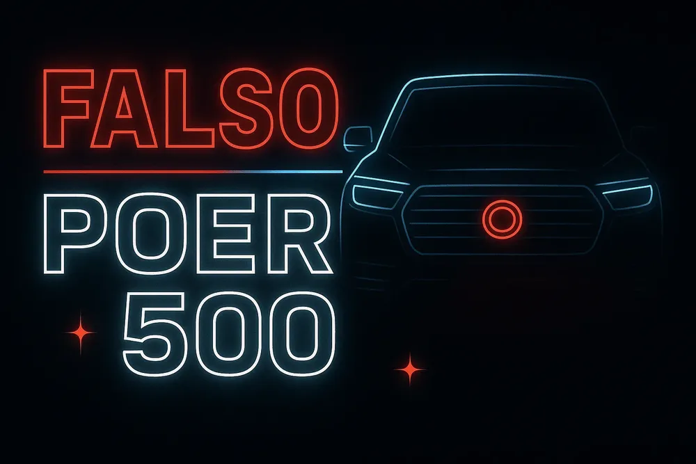 POER 500 Dato falso