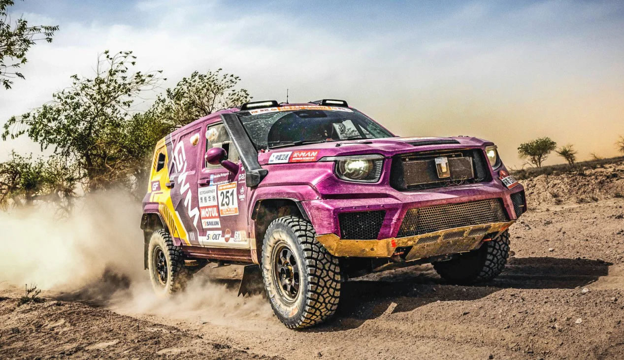 GWM Tank 700 en el rally de
