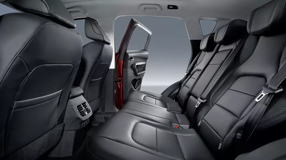 haval h6 asientos traseros