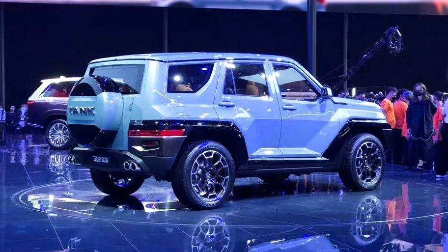 El Tank 700 en el salón de Shanghái