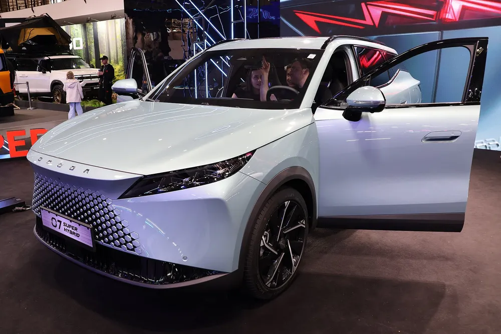 Omoda 7 SHS, uno de los modelos con los que Omoda & Jaecoo se presentó en la Argentina (imagen de referencia). Foto: Peż