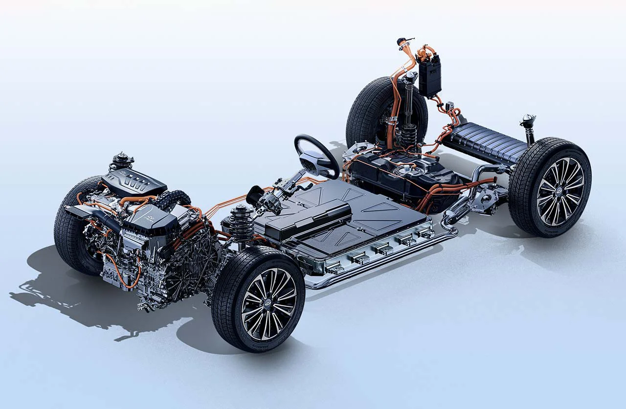 El Chery Arrizo 8 CSH motorización