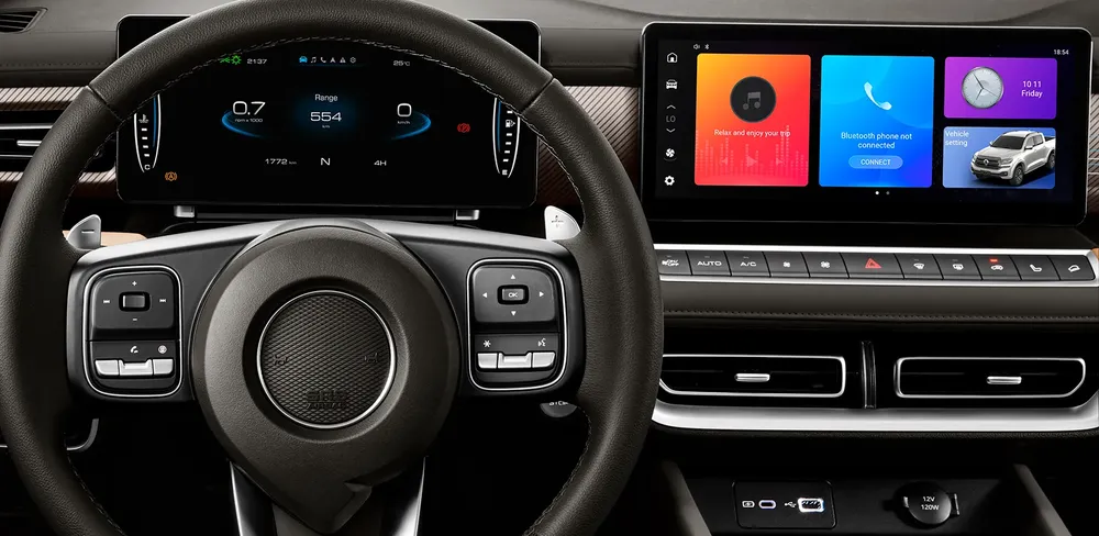 Poer plus 2.4 turbo diesel tablero