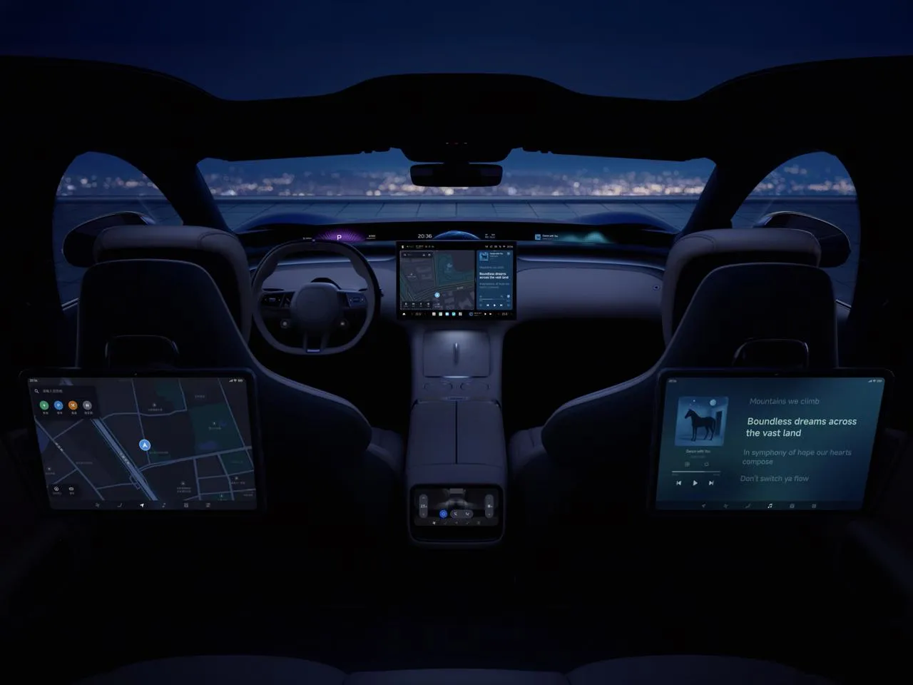 xiaomi YU7 interior